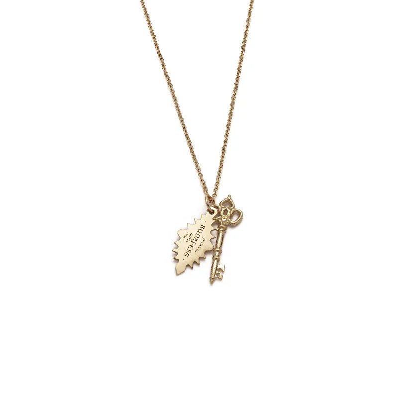 Gold Necklace with Emerald-Customizable Grand Budapest Set