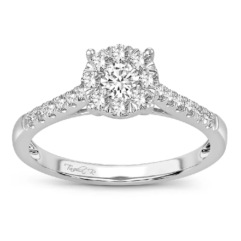 Custom Diamond Band-14K 0.50CT Diamond ring