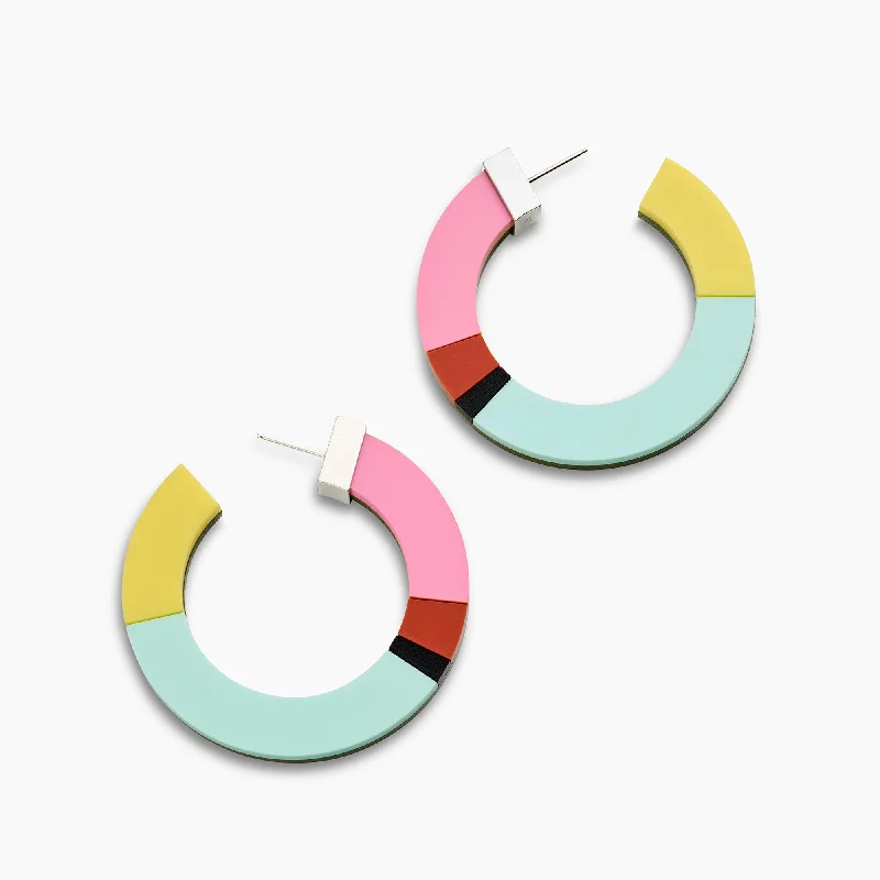 Small Dangle Earrings-Zon hoop earrings