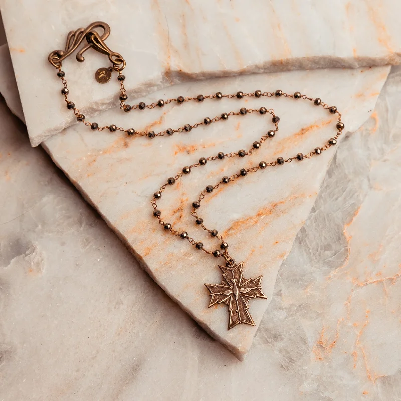 Bohemian Style Necklace-Glenis Cross Necklace