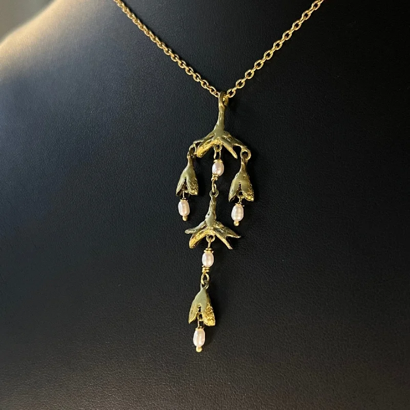 Personalized Jewelry Necklace-Burning Bush Pod Pendant