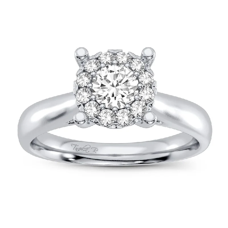 Gorgeous Wedding Ring Set-14K 0.25CT Diamond Ring