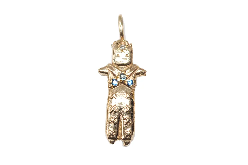 Vintage Pendant Necklace-Noj Worry Doll