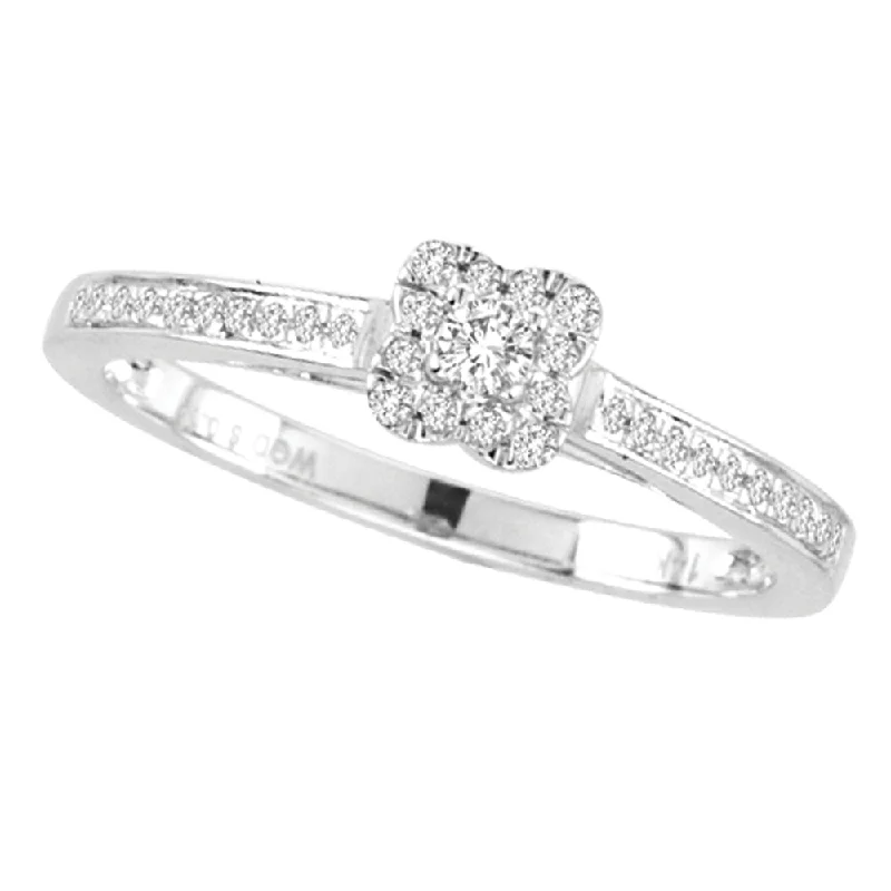 Personalized Wedding Ring-14K 0.18CT Diamond RING