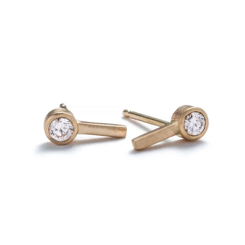 Custom Earrings for Bridesmaids-Navvitas stud earrings