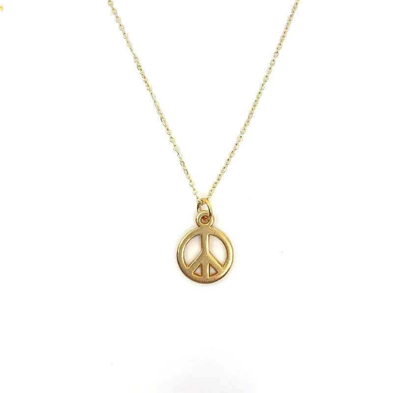 High-End Gold Necklace-Inner Peace Necklace