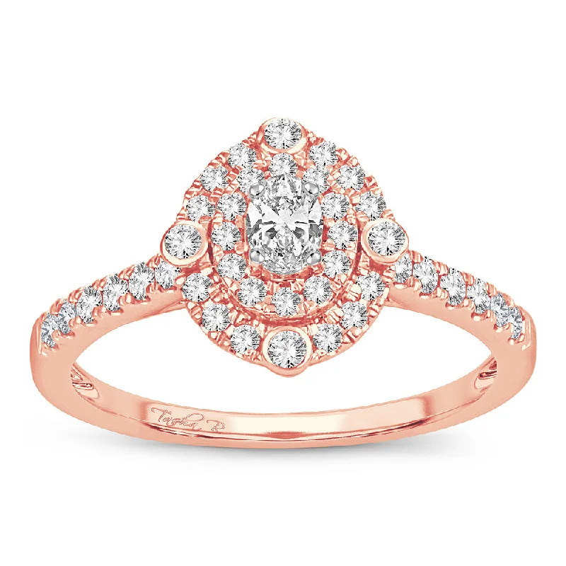 Women's Diamond Wedding Ring-14K 0.50CT Diamond ring