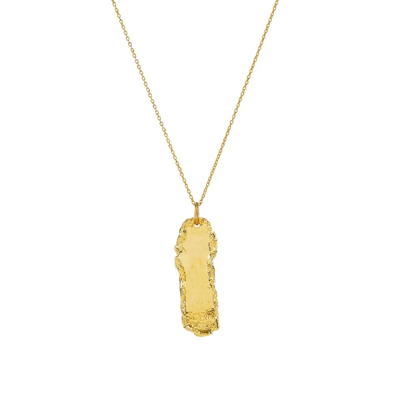 Beautiful Gold Necklace-The Minerva Gold Plated Necklace