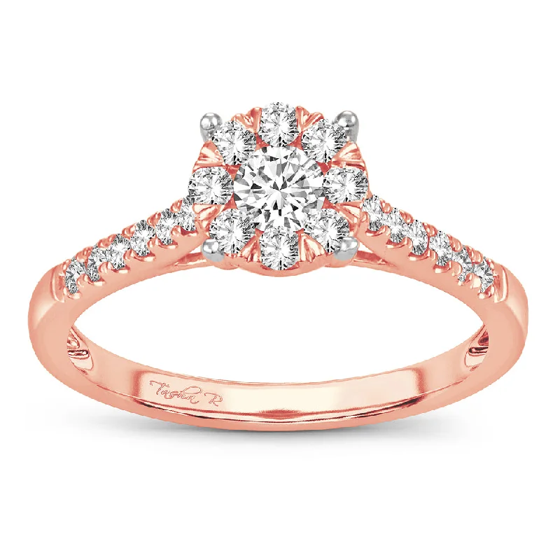 Gorgeous Wedding Ring Set-14K 0.50CT Diamond ring